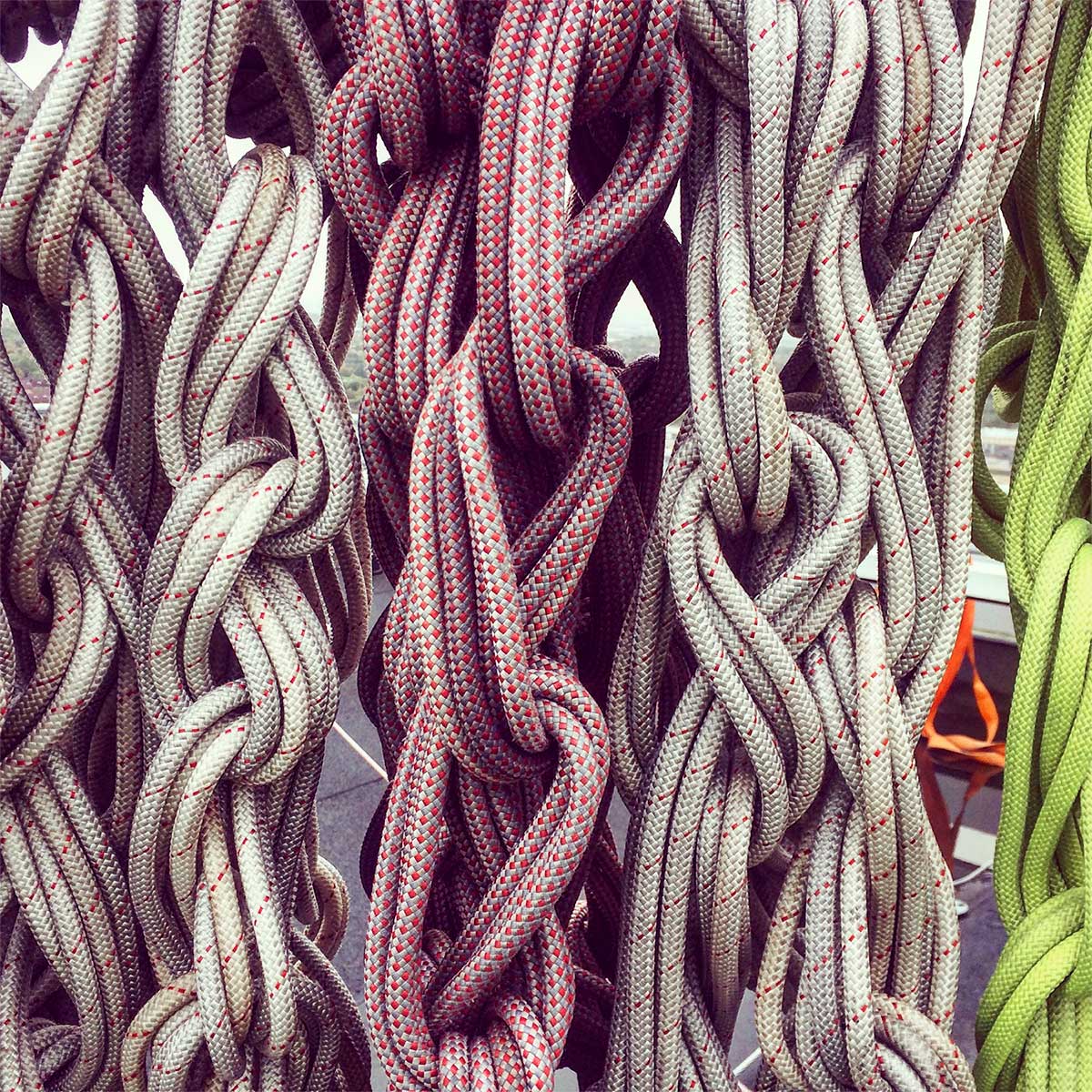 säkerhetsrep i olika färger